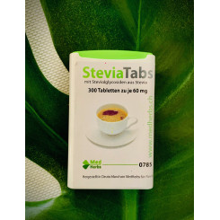 Stevia-Tabs im Spender